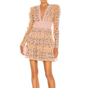 Bronx & Banco Megan Mini Dress in Rose